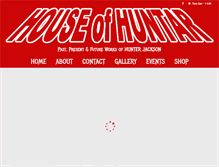 Tablet Screenshot of houseofhuntar.com